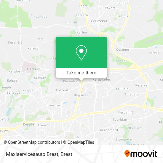 Maxiservicesauto Brest map