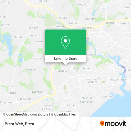 Brest Web map