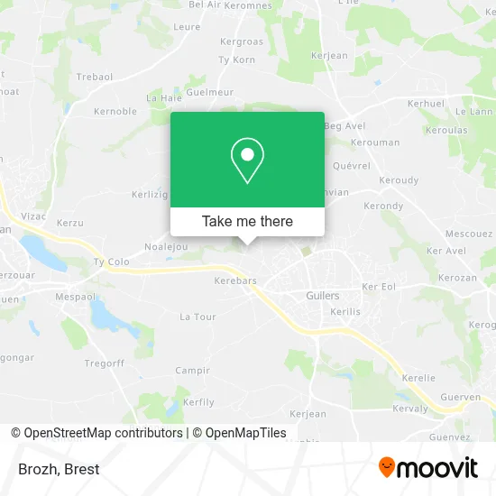 Brozh map