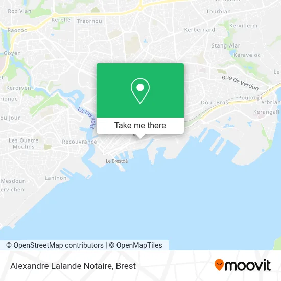 Alexandre Lalande Notaire map