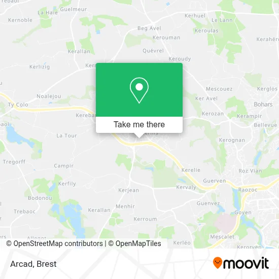 Arcad map
