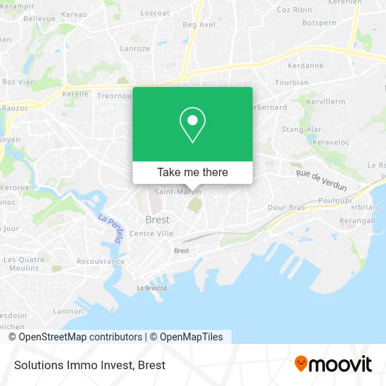 Solutions Immo Invest map