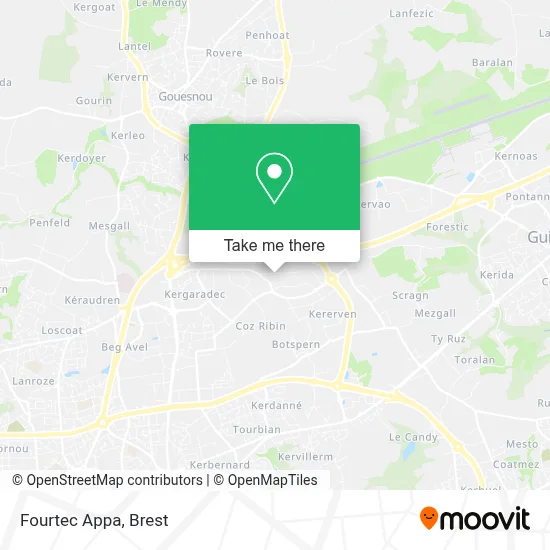 Fourtec Appa map