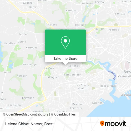 Helene Chivet Narvor map