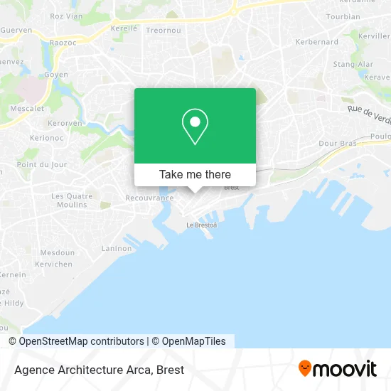 Agence Architecture Arca map