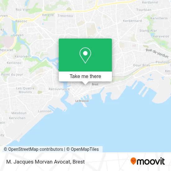 M. Jacques Morvan Avocat map