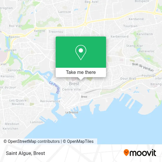 Saint Algue map