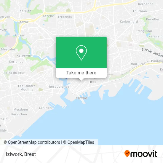 Iziwork map
