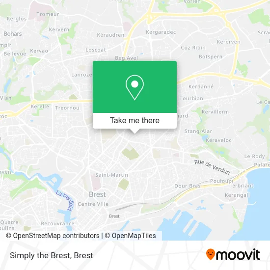 Simply the Brest map