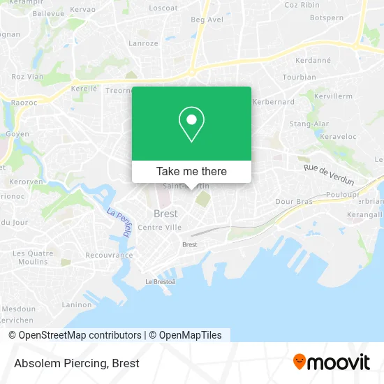 Absolem Piercing map