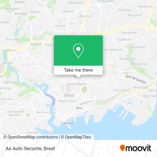 As Auto Securite map