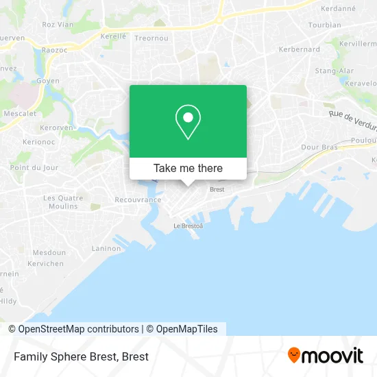 Family Sphere Brest map