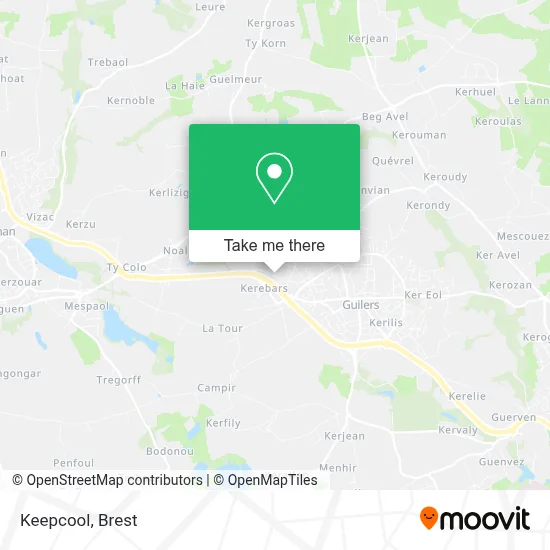 Keepcool map