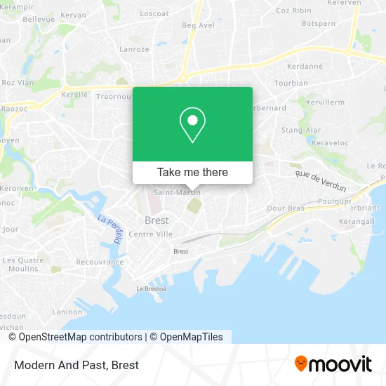 Modern And Past map