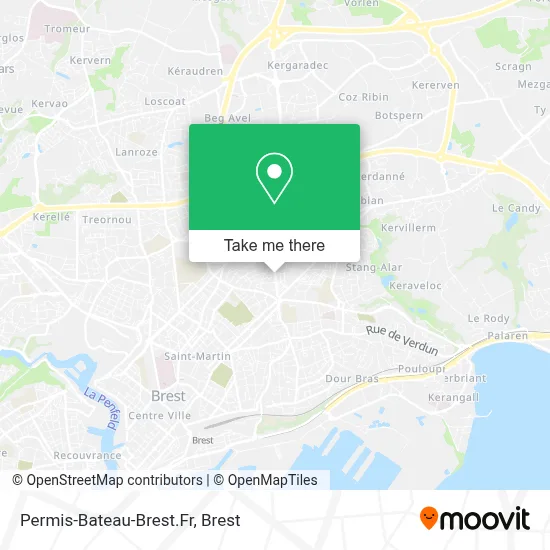 Permis-Bateau-Brest.Fr map