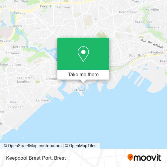 Keepcool Brest Port map