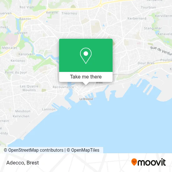 Adecco map
