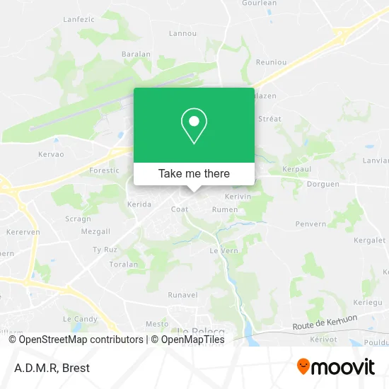 A.D.M.R map