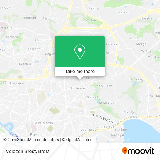 Velozen Brest map