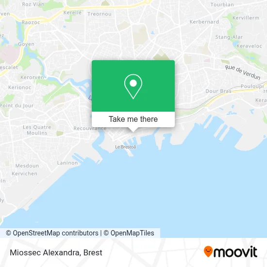 Miossec Alexandra map