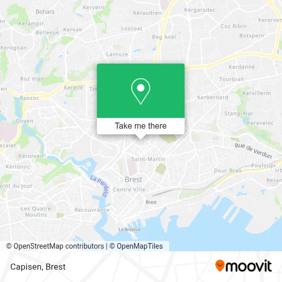 Capisen map
