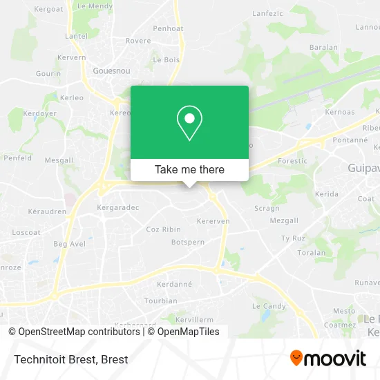 Technitoit Brest map