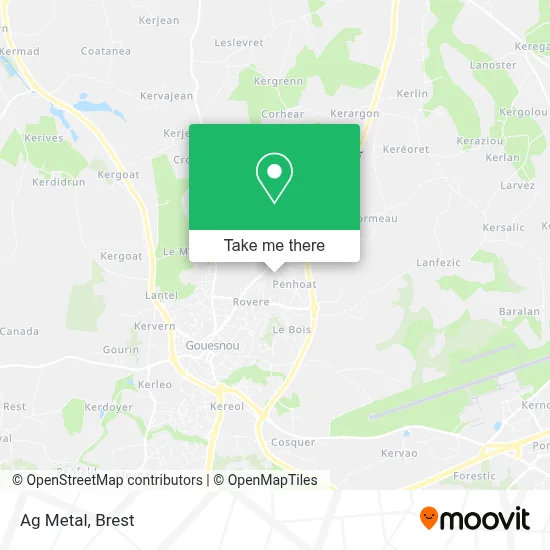 Ag Metal map