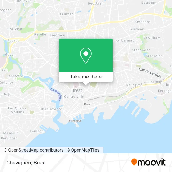 Chevignon map
