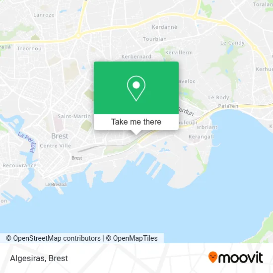 Algesiras map