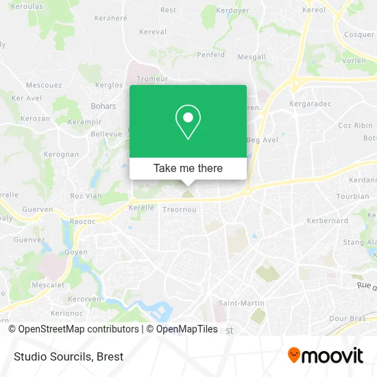 Studio Sourcils map