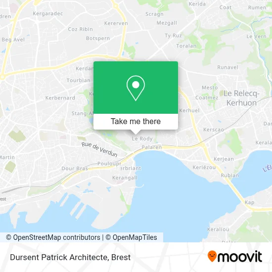 Dursent Patrick Architecte map