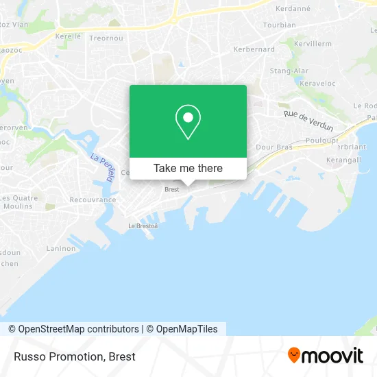 Russo Promotion map
