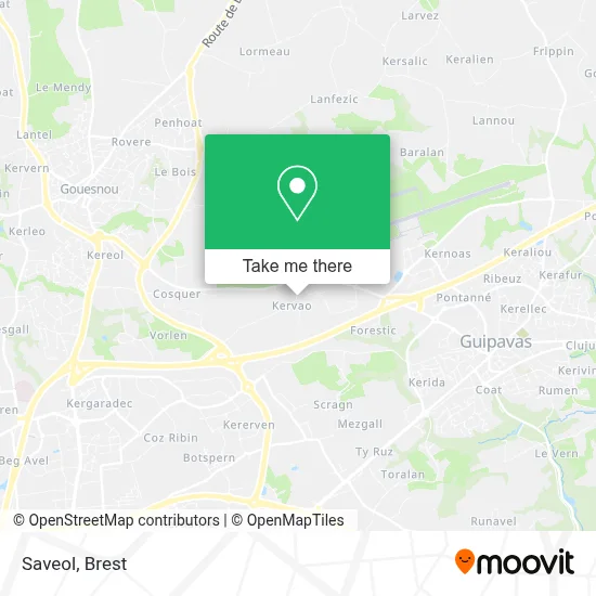 Saveol map