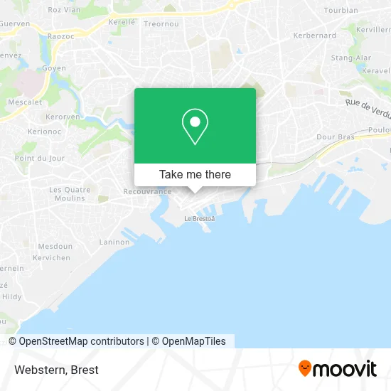 Webstern map