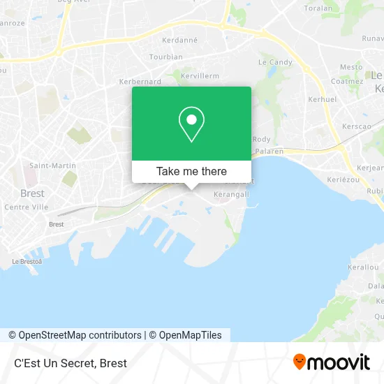 C'Est Un Secret map