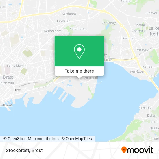 Stockbrest map