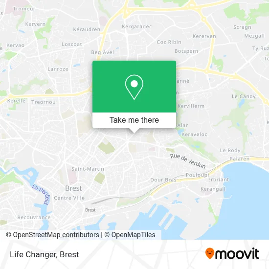 Life Changer map