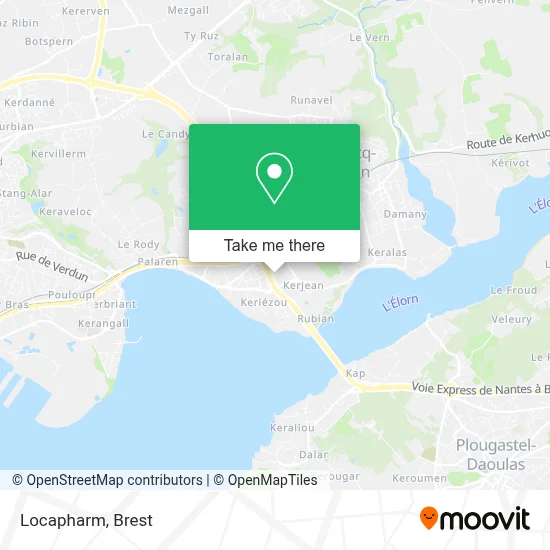Locapharm map