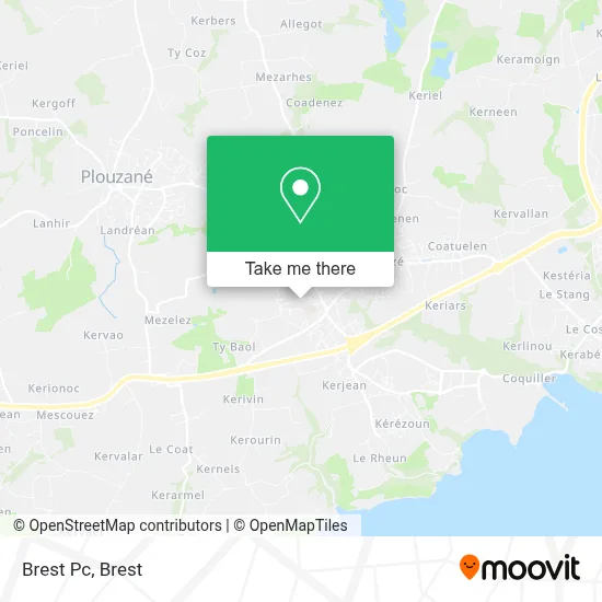 Brest Pc map