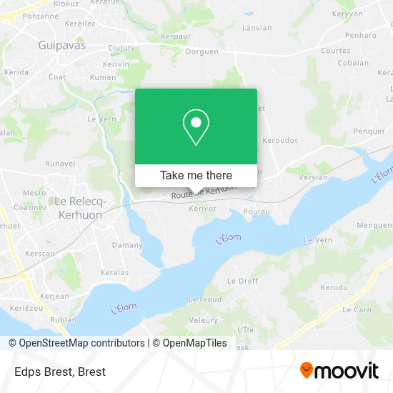 Edps Brest map