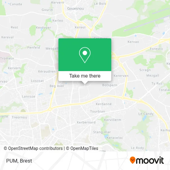Pum map