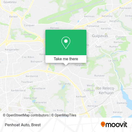 Penhoat Auto map
