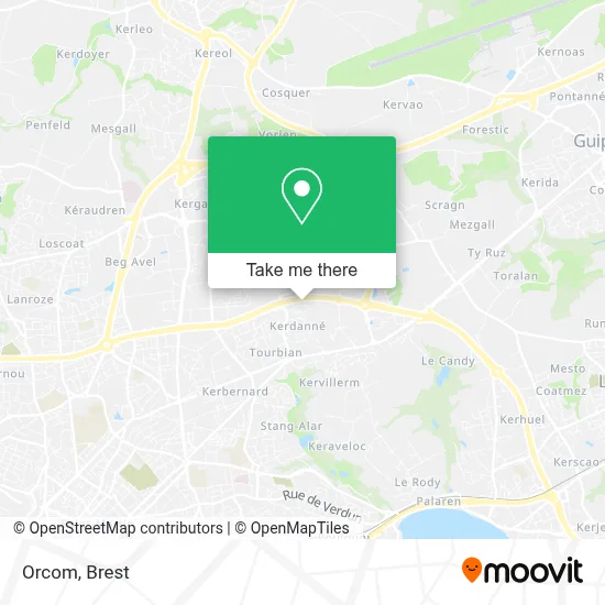 Orcom map