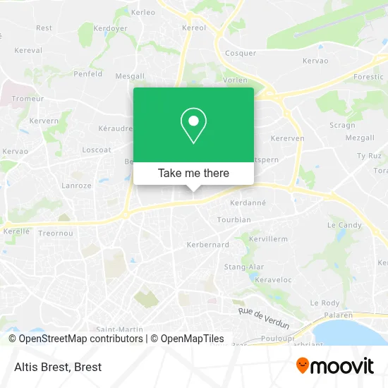 Altis Brest map