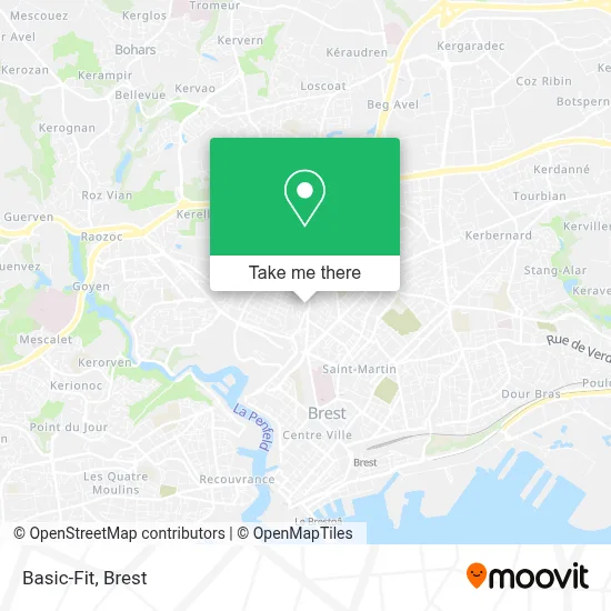 Basic-Fit map