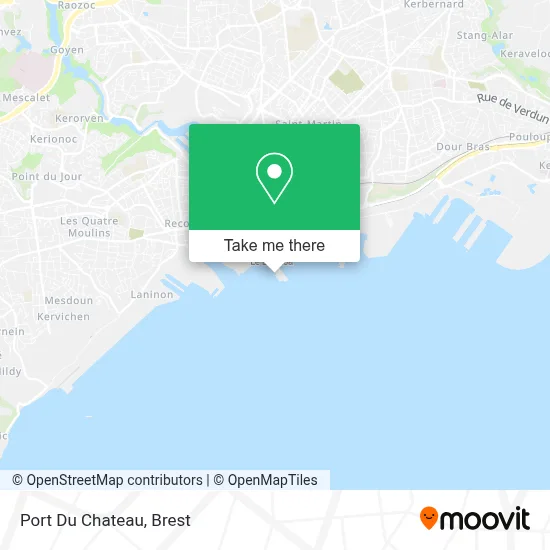 Port Du Chateau map