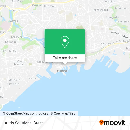 Auris Solutions map