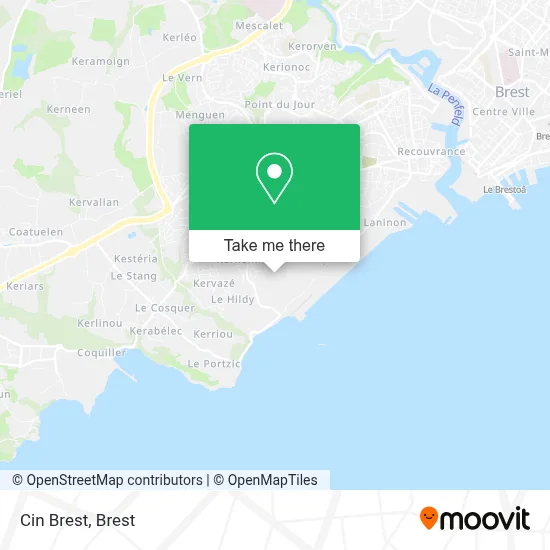 Cin Brest map