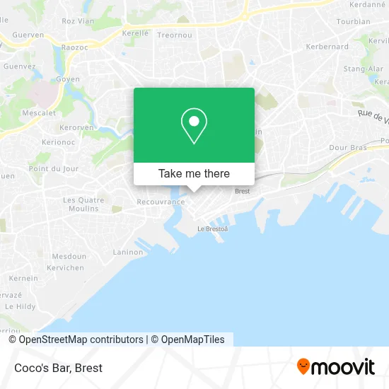 Coco's Bar map