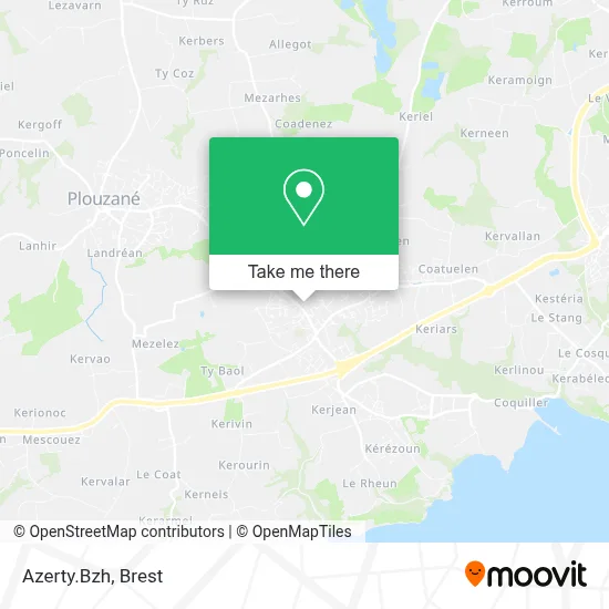 Azerty.Bzh map